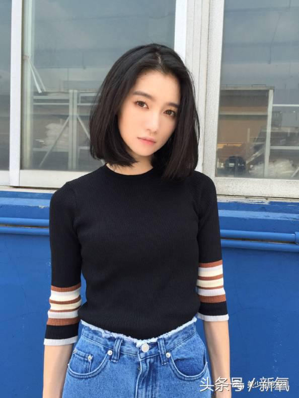 那些留短发的网红，居然辨识度统一比长卷发网红高！比如这个水原希子和王大陆的综合体