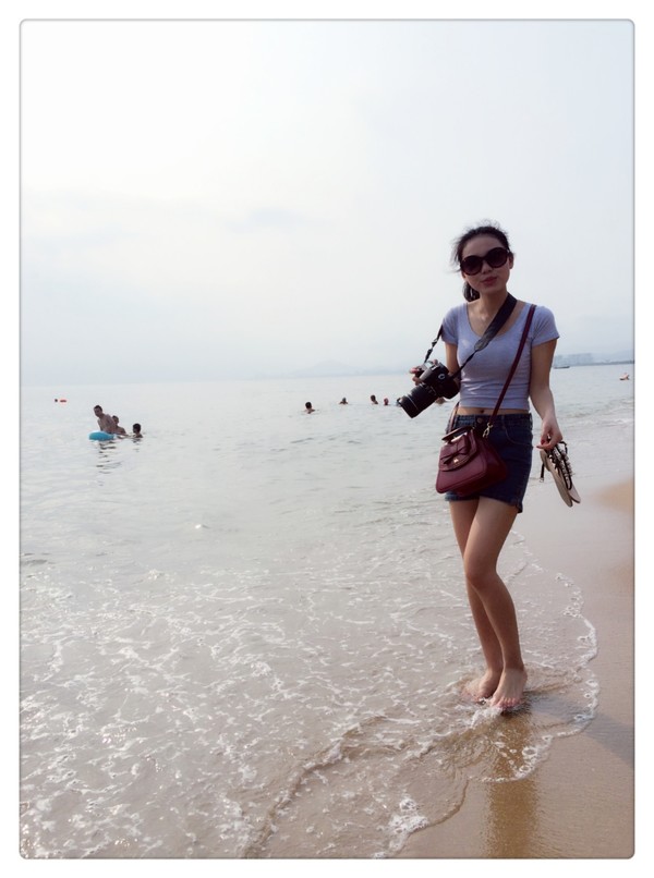 在三亚总有一片海属于一个人,在三亚椰梦长廊海边