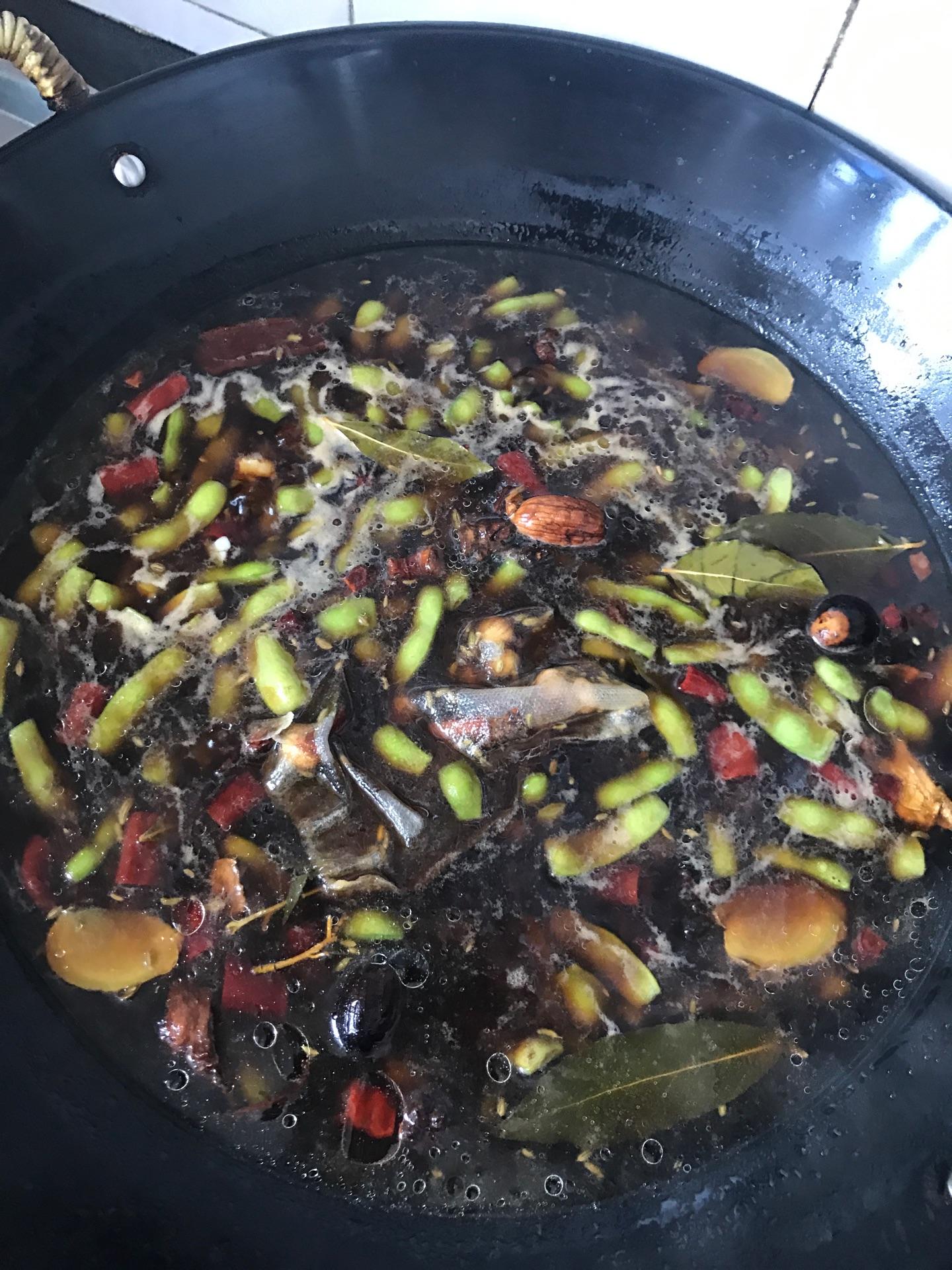 卤毛豆的做法周黑鸭,卤毛豆的做法