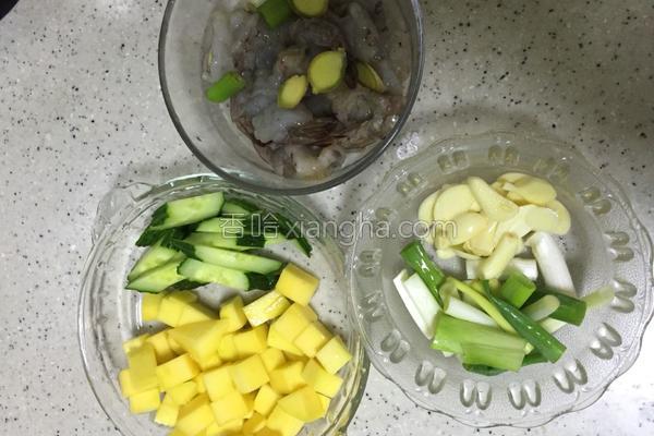 芒果虾仁越南卷,芒果虾仁最佳搭配