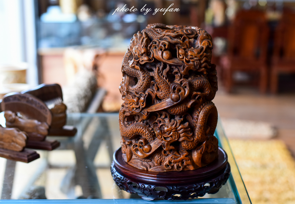 木雕石雕见得多了，竹雕你有没有亲身感受一下？