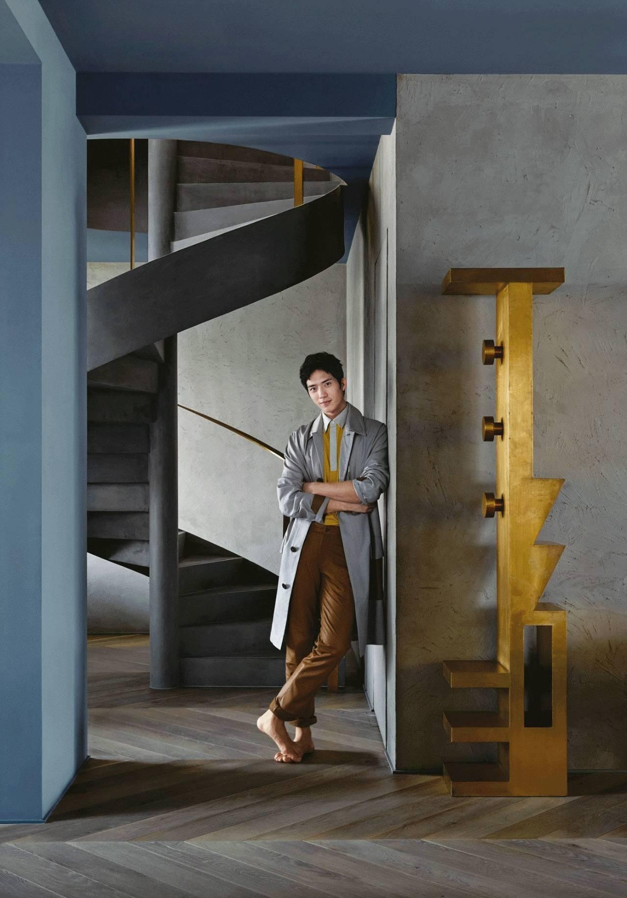 井柏然的家北欧性冷淡风格,井柏然家的风格