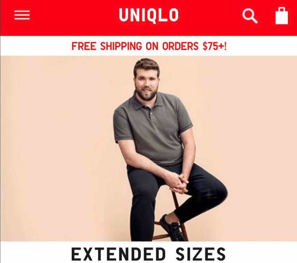 肥胖大码男装潮流,肥胖男模