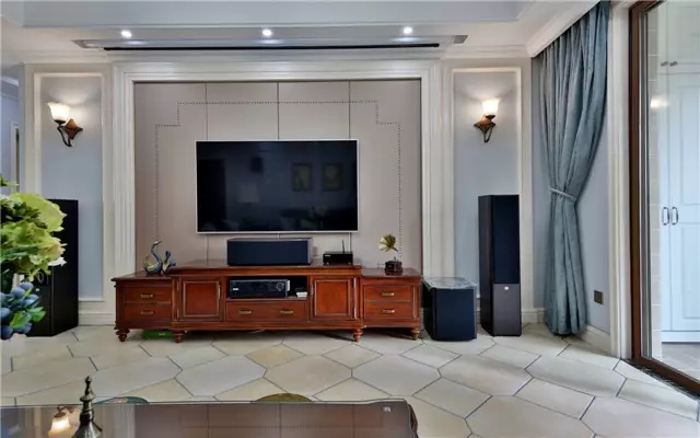 宁波100平的房子装修效果图,138平米轻奢公园装修