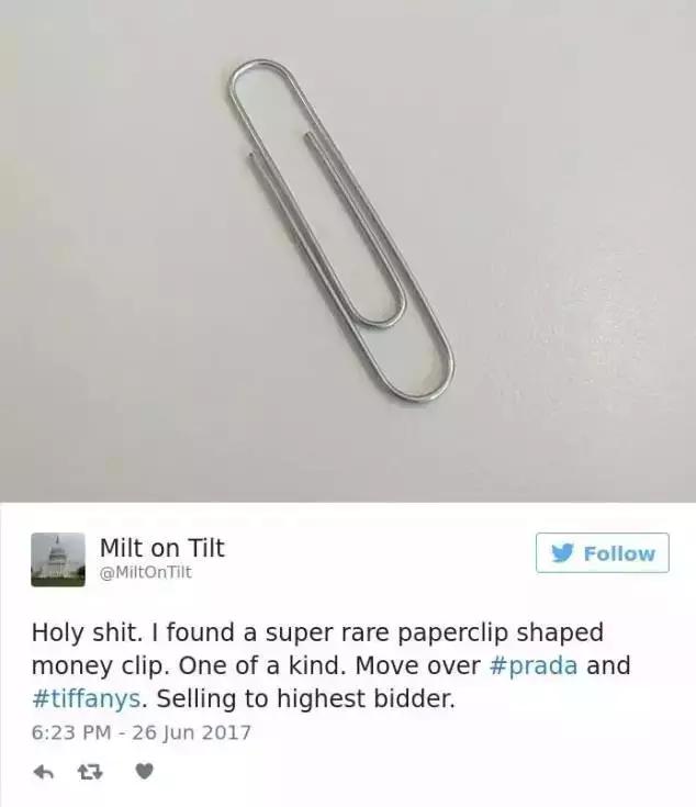 Prada卖185美刀的回形针被群嘲，那你让LV、爱马仕、superme怎么办？