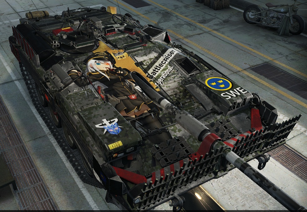 隐形杀手对战埃博拉,strv103b坦克