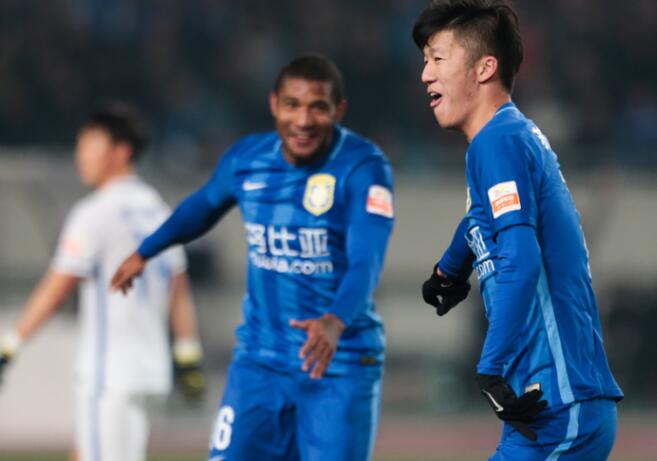 双线3连胜!苏宁2-1延边张晓彬李昂建功河太均失点