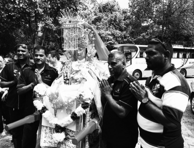 湄洲妈祖巡按新加坡,妈祖绕境巡安湄洲岛活动圆满成功