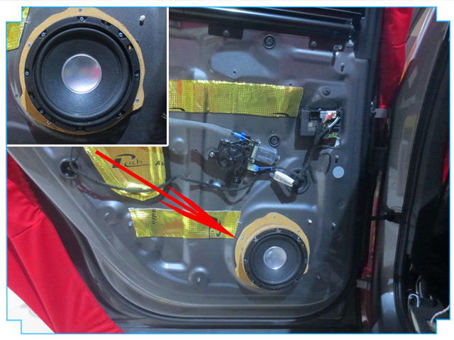 佛山奥迪q7音响改装,q7音响改装最佳效果