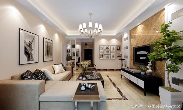 湘潭华雅极简装修风格全屋效果图,湘潭华雅花园90平米的样板房