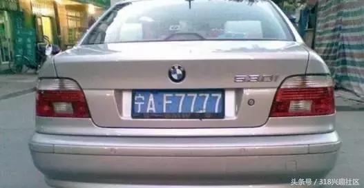 各种豪车的车牌标志,豪车常见的车牌