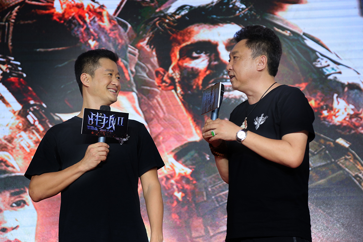 战狼2吴京和包工头打架,吴京战狼2怼人视频