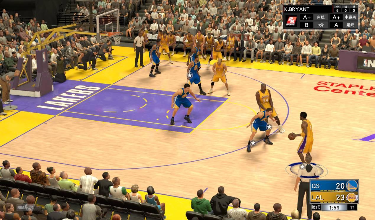 新秀库里vs湖人,ok组合vs湖人