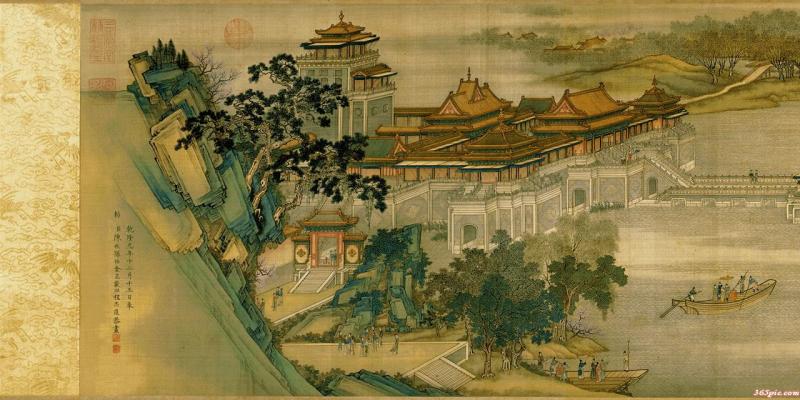 清明上河图整卷,仇英清明上河图全卷