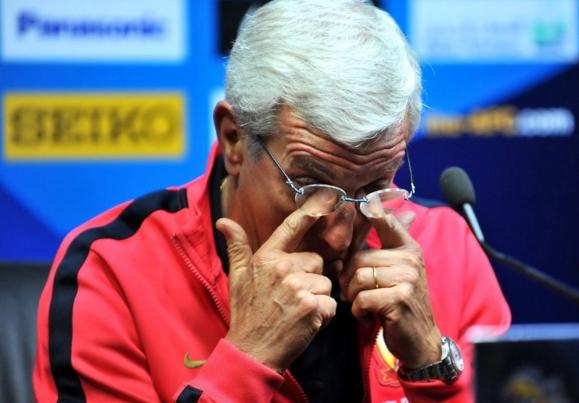 国足战胜韩国队里皮反应,国足输给越南里皮有什么反应