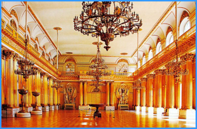 艺术典藏：俄罗斯冬宫漫游指南之“厅廊篇”|张小玉
