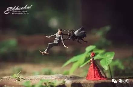 摄影师亲手教新人摆婚纱照造型,6种必拍的婚纱照风格