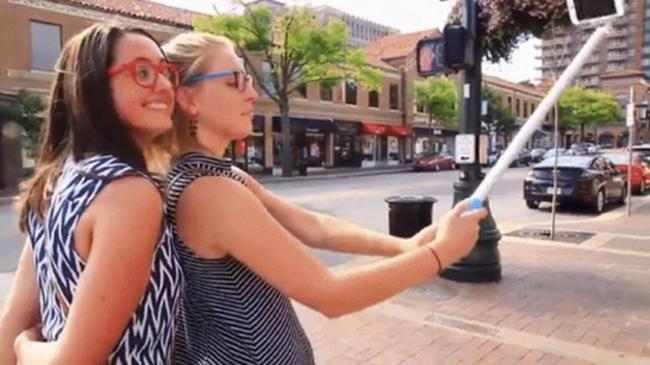 可伸缩自动拍照的自拍杆,自拍杆伸缩拍照