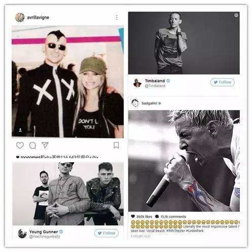 林肯公园主唱自杀：我努力过，但终究一切徒劳