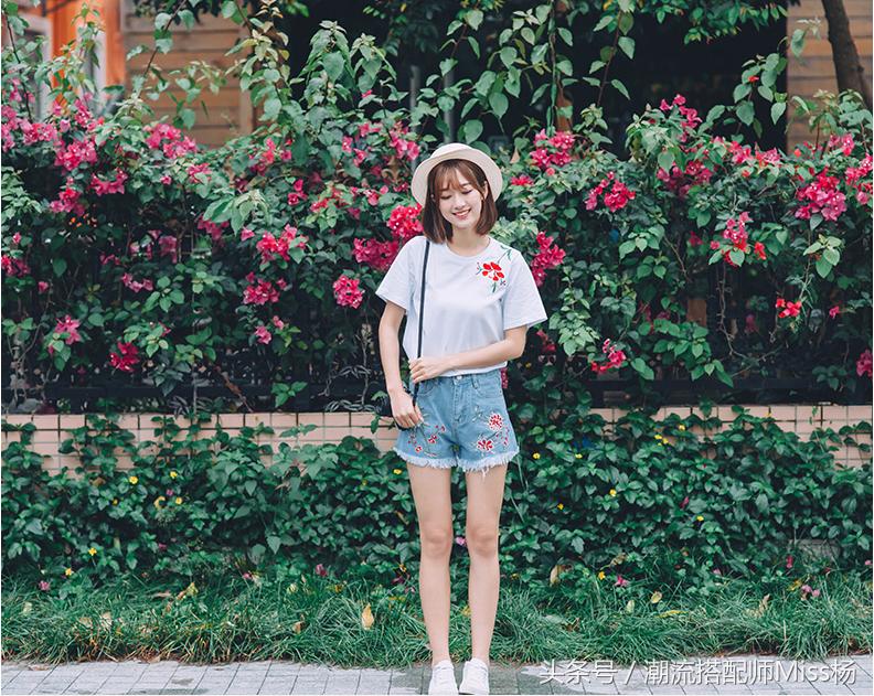 女裤九分裤夏季薄款宽松学生穿,学生穿搭怎么穿才好看