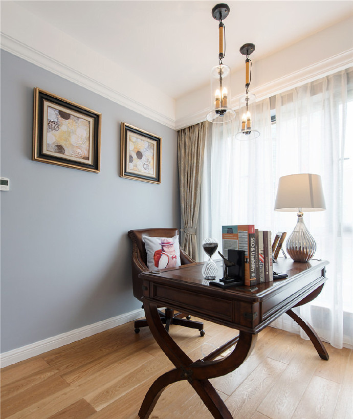 大连葵英九號简欧风格装修案例，只因为它的美好一切都值得！