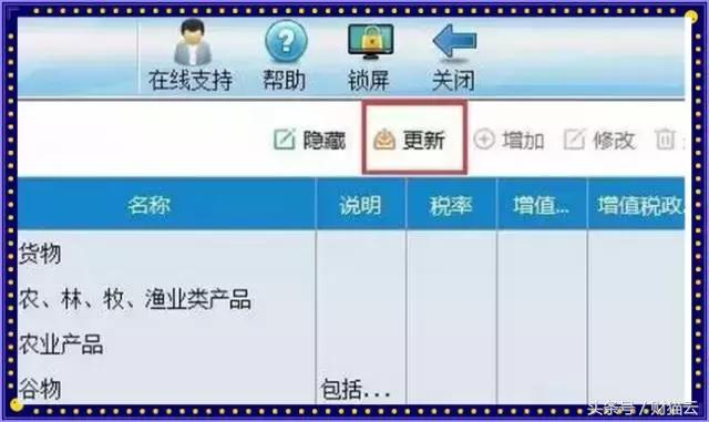 税控盘如何查询税收分类编码,税控系统税收分类编码怎么更新