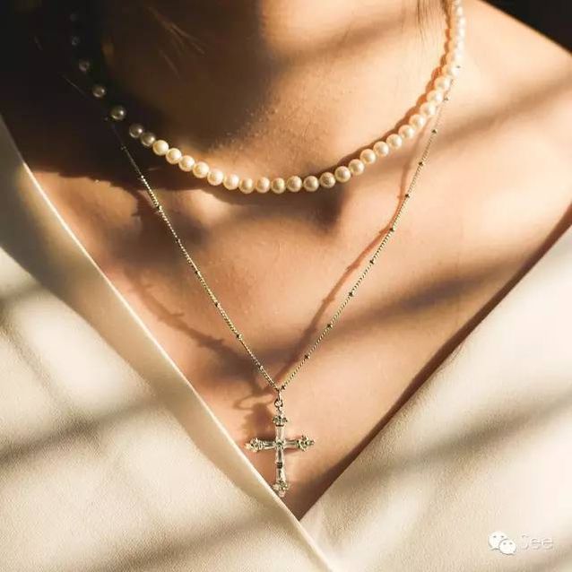 宋慧乔同款双珠珍珠耳环,宋慧乔珍珠耳环双珠同款