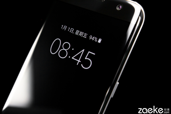 三星s7edge曜岩黑还是星钻黑好看,三星s7edge银色实拍图