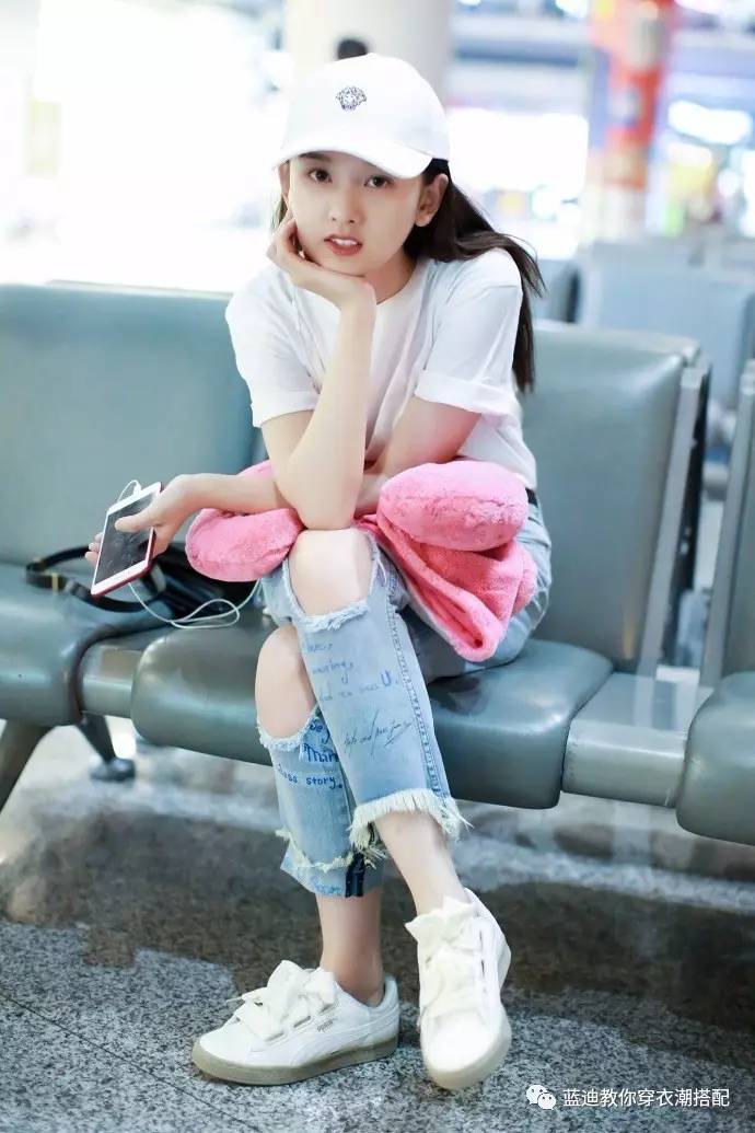 张雪迎宋祖儿长腿,张雪迎短款服装搭配图