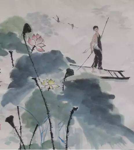 独爱莲花,美文欣赏余秋雨笔下的爱