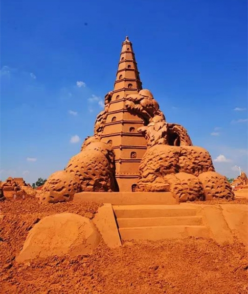 榆林玩沙的公园,榆林沙雕公园门票多少