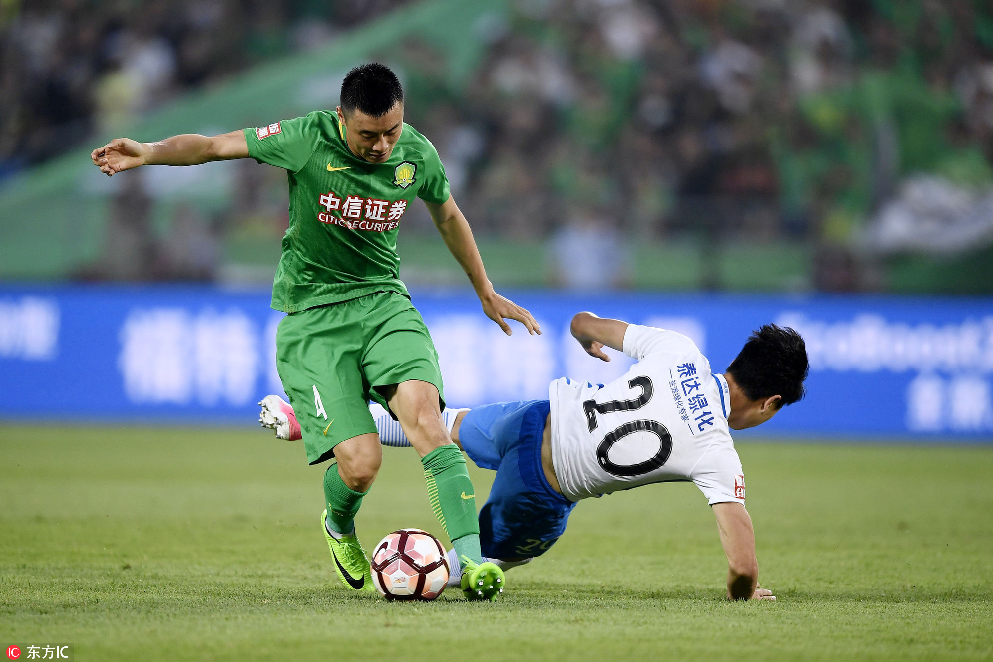 国安3-1泰达手术刀传球,半场重炮射门