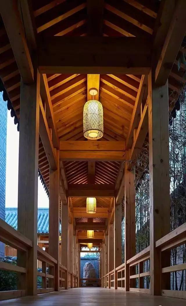 118平米中式三层四合院设计图,轻钢别墅新中式四合院