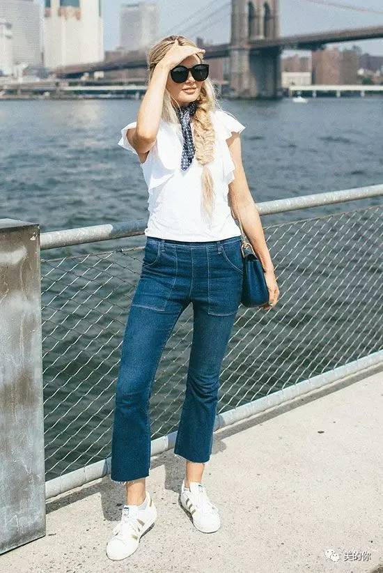 九分裤运动鞋初秋时髦舒适最佳cp,休闲九分裤配高帮运动鞋