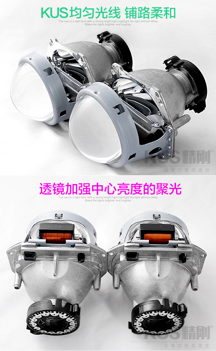 精刚透镜对比kus透镜哪个好,kus激光透镜加双光透镜