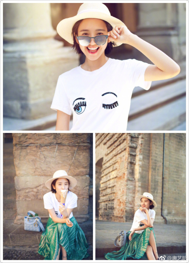 杨幂江疏影的时髦夹克,杨幂江疏影谁的衣服好