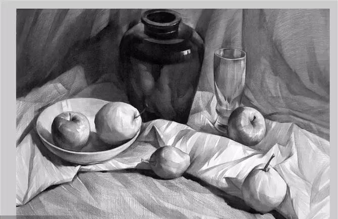 素描静物不会默写,素描不会画光影怎么办