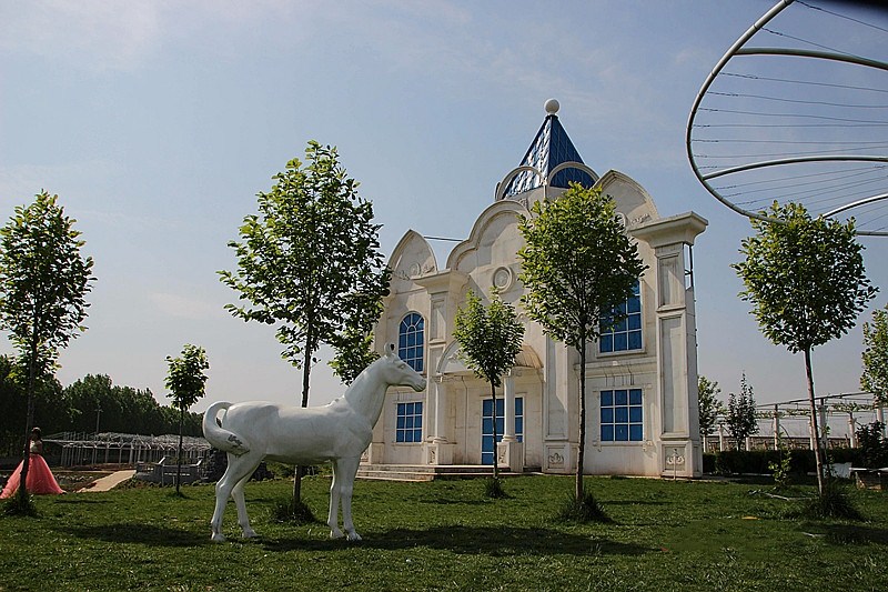 白鹿原葡萄主题公园,西安附近葡萄主题公园