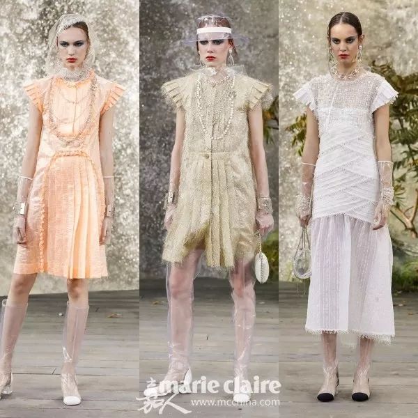 跟GD和表姐来到香奈儿“水帘洞”，看完我开始期待下雨天！