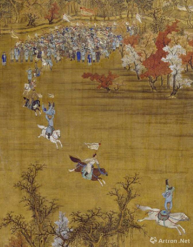 古画中的体育运动,雅昌艺术网专稿