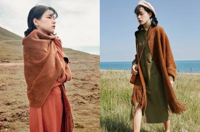 acne围巾同款,acne羊绒围巾的搭配