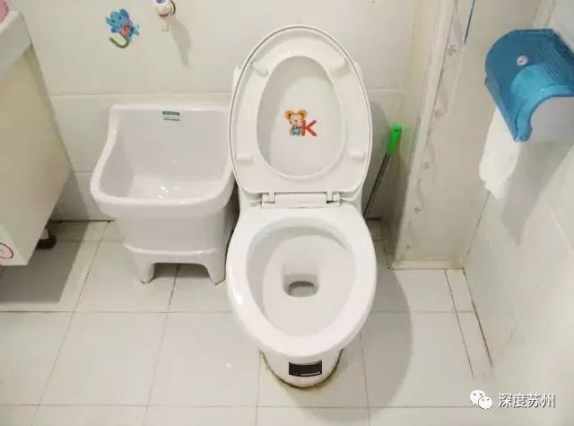 抽水马桶的冲水按钮按下去没反应,马桶水箱上有两个冲水按钮