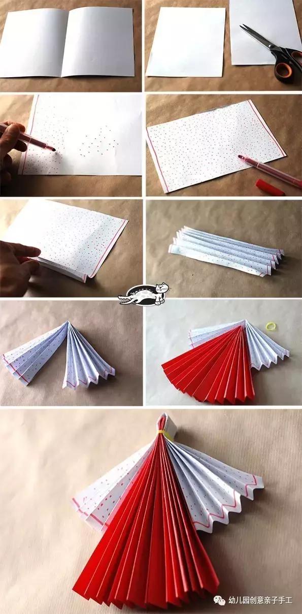 玫瑰花折纸幼儿园简单教程,玫瑰花折纸幼儿园超简单