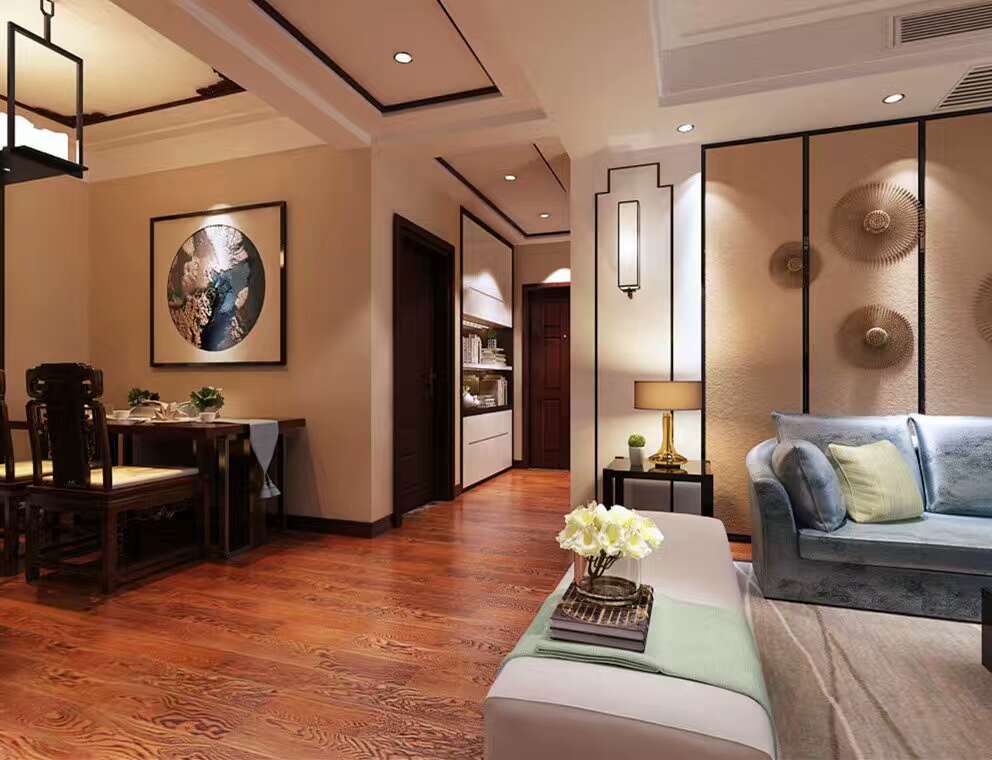 石家庄半岛名邸装修效果图大全,石家庄中冶德贤公馆138平米装修