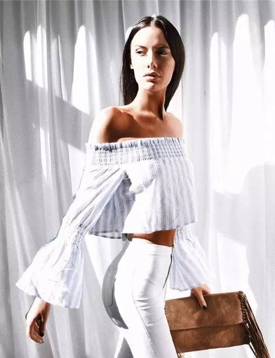 夏季仙女一字肩,一字肩夏季仙女