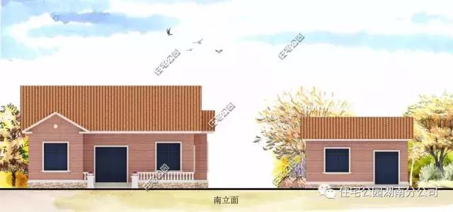 12x10米一层自建房独立柴火房,农村一层自建房三间房带柴火房图