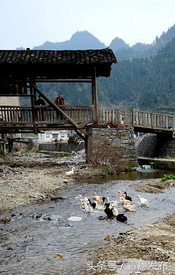 庆阳古街,湖北宣恩县庆阳坝百年古街