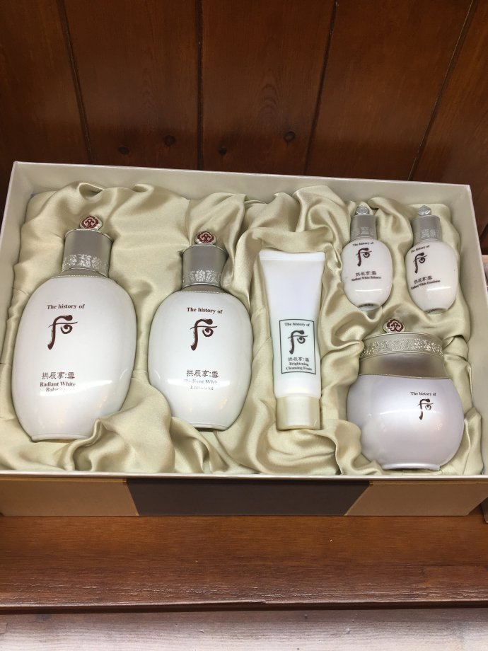 韩国化妆品whoo套装,whoo后韩国专柜价格