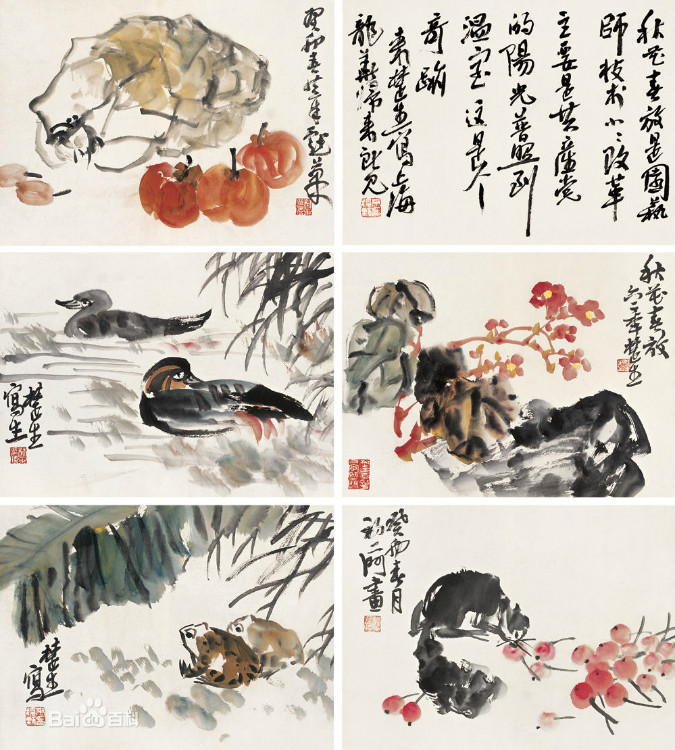 海派花鸟画谁的比较好,海派名家张雄花鸟画