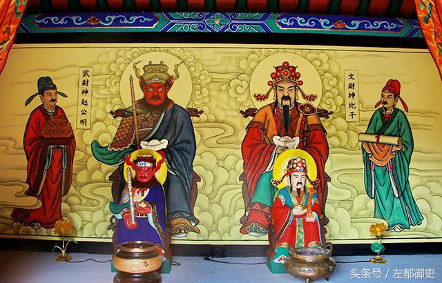 财神爷有文财神武财神谁的权力大,财神爷怎么分别是武财神和文财神